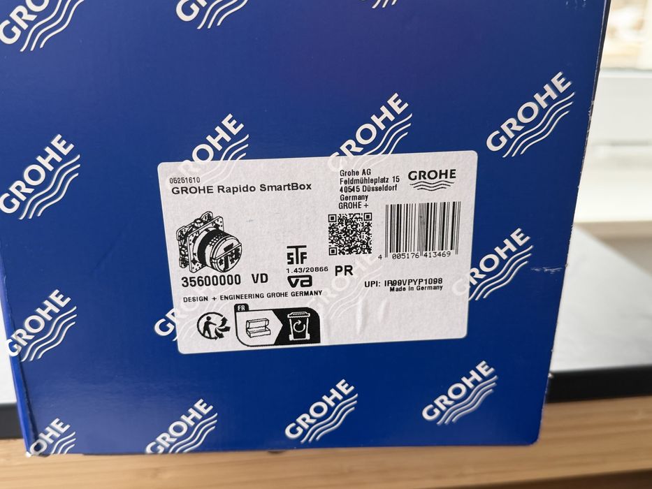 Grohe Rapido Smartbox zestaw podtynkowy