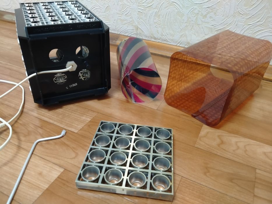 Светильник ночник СССР ретро  Спектр Диско салют вечер сувенир огонёк.