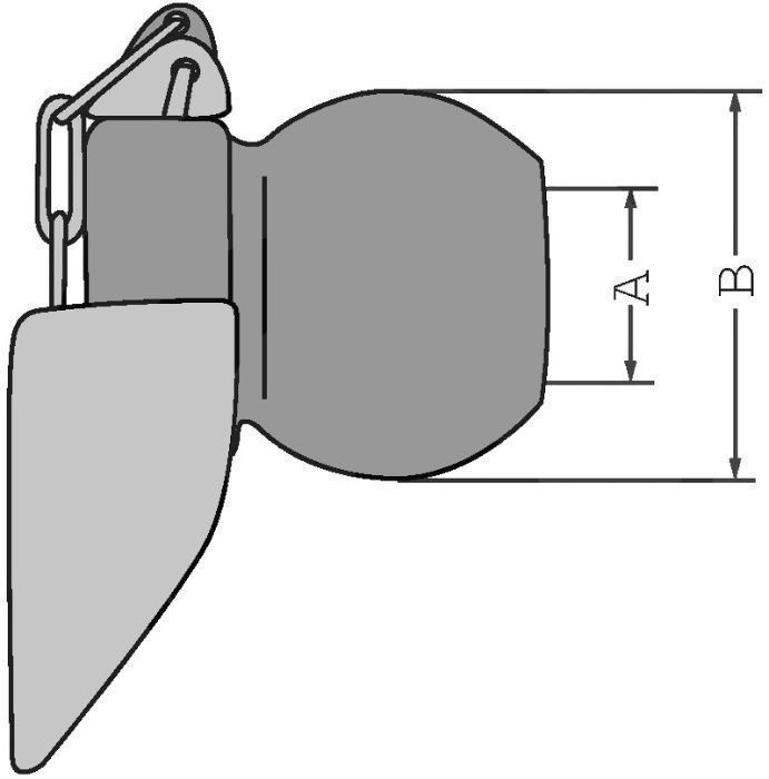 2x WZMOCNIONE Cięgło Boczne DOLNE BELKA 950mm C385 KAT 3 + KULE [7519]