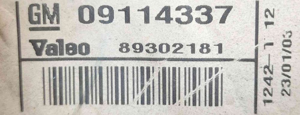 Farolim Direito 09114337 - OPEL CORSA C