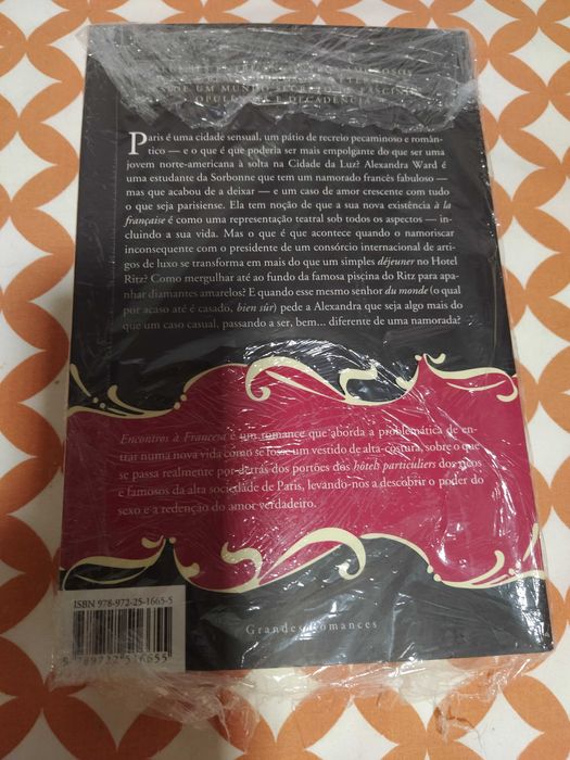 Vendo livro "Encontros à francesa"