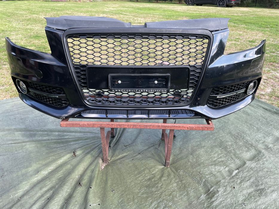 AUDI A4 B8 zderzak przedni SLINE Xenon spryski PDC 08-12 LZ9Y