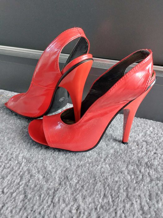 Buty szpilki NOWE czerwone