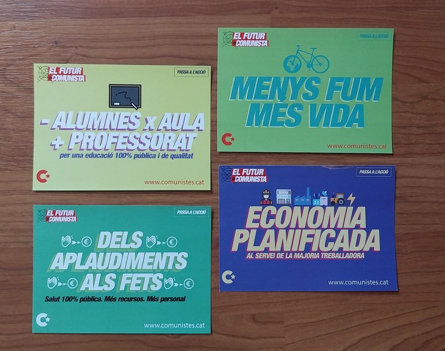 Autocolantes -  Comunistas Catalunha