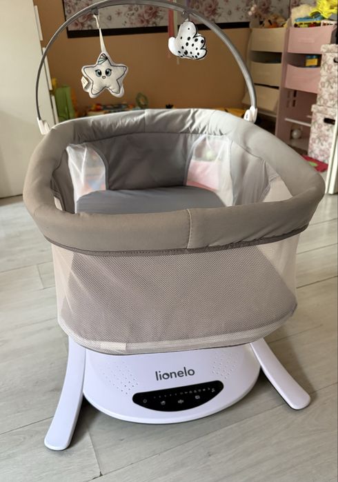 Leżaczek bujaczek 2w1 Lionelo Bella Set