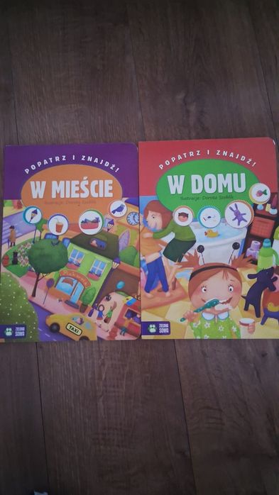 Zestaw Zielona Sowa - Poparz i znajdź W DOMU I W MIEŚCIE