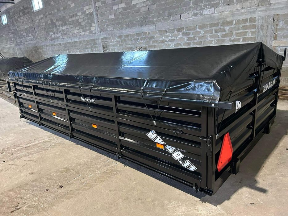 Zabudowa do przyczepy rolniczej hw 6011 (brandys, d47, hl 8011)