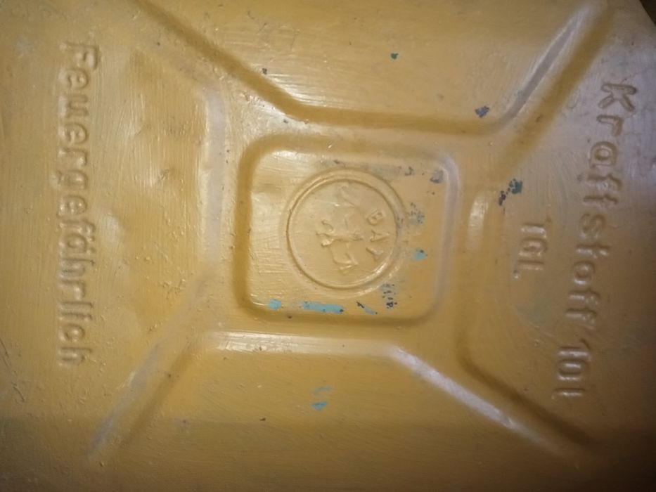 Stare wojskowe kanistry kanister polski WP II RP i Niemcy 2wś Oryginał