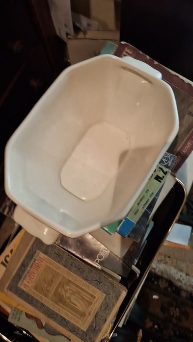 Terrina faiança mb pintada a mão repro xviii