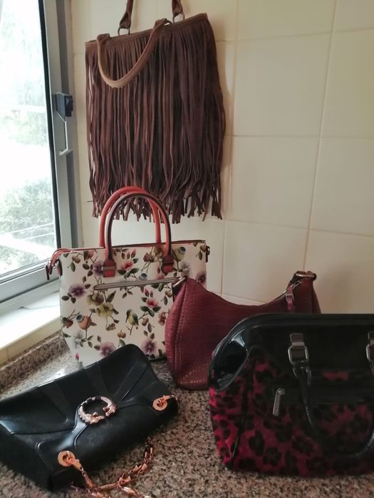 5 malas em ótimo estado