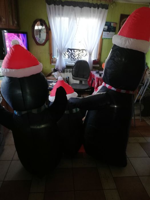 Bożonarodzeniowe Pingwiny