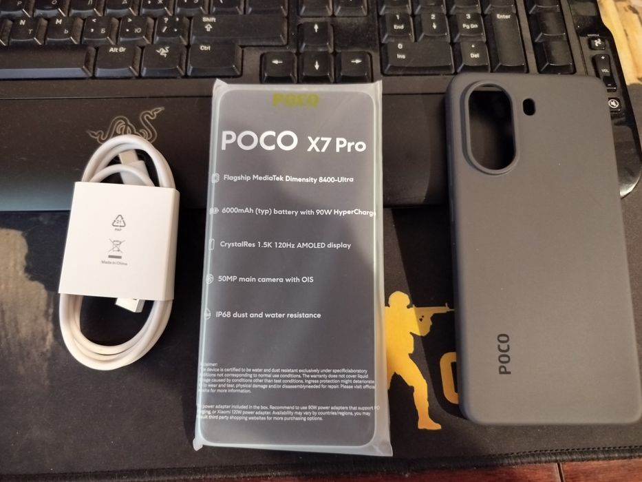 Смартфон, мобільний телефон Poco x7 pro 8/256