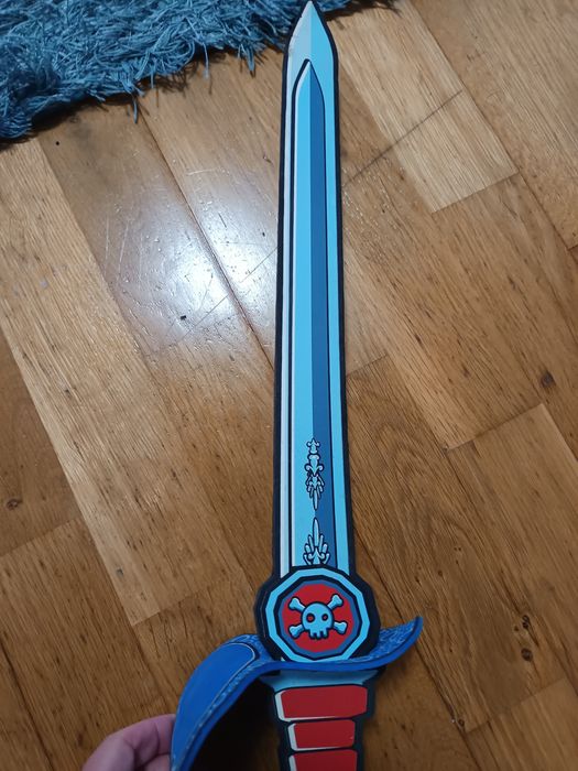 Espada de Pirata Caveira Azul – Super Segura