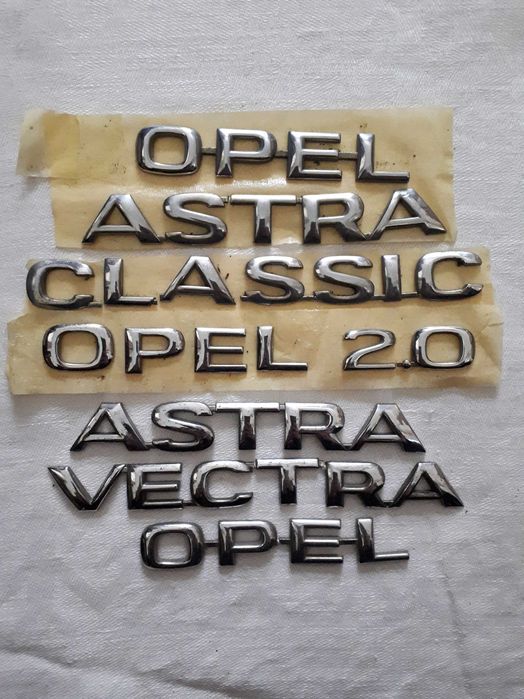 Эмблема  значок  шильдик  надпись  логотип  OPEL  Оригинал