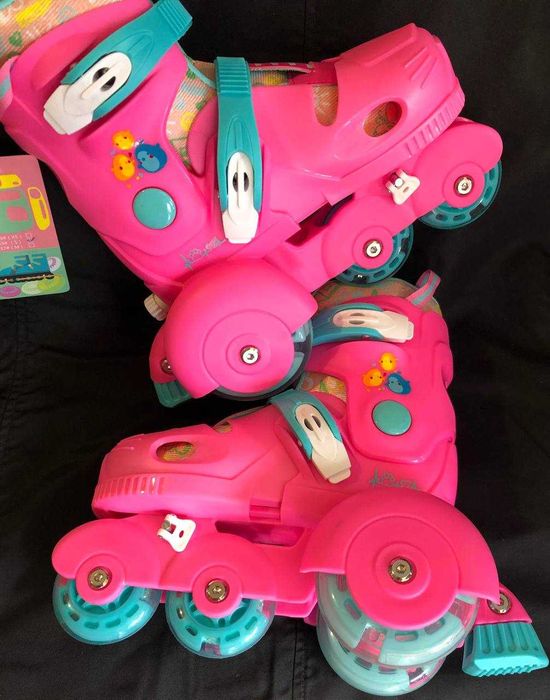 Iгровий набiр:ролики(всi! колеса свiтяться),захист, шолом