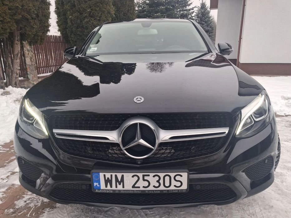 Mercedes-Benz GLC v. Coupe, pierwszy i jedyny właściciel, serwis ASO, dodatkowy kpl. kół