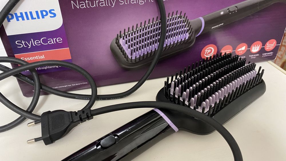 Щітка-випрямляч (выпрямитель для волос) PHILIPS StyleCare Essential