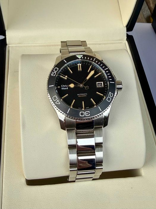 Zegarek automatyczny Christopher Ward C60 Trident Pro 600 Vintage