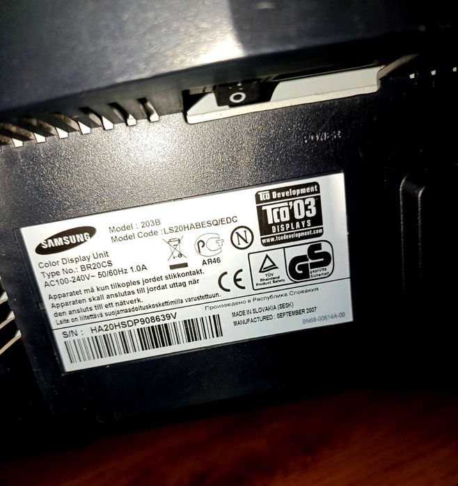 Монитор Samsung 203B