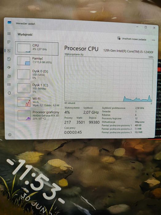 Procesor Intel Core i5-12400F