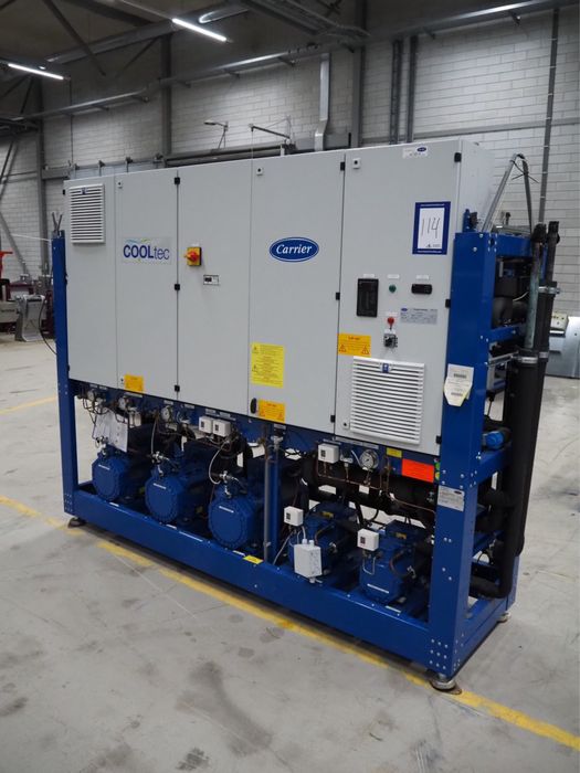 Промислова холодильна станція Carrier на CO2 R744