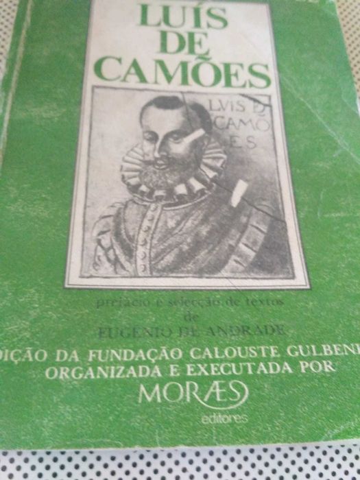 Livro Versos e alguma Prosas de Luís de Camões