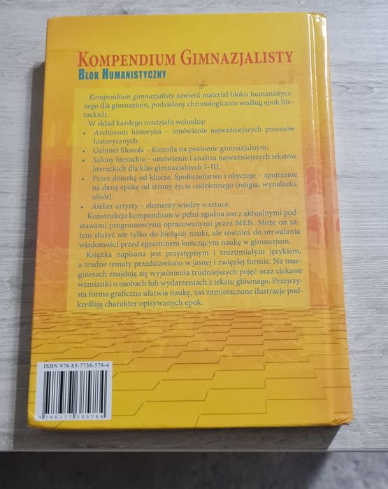 Kompendium gimnazjalisty Blok Humanistyczny