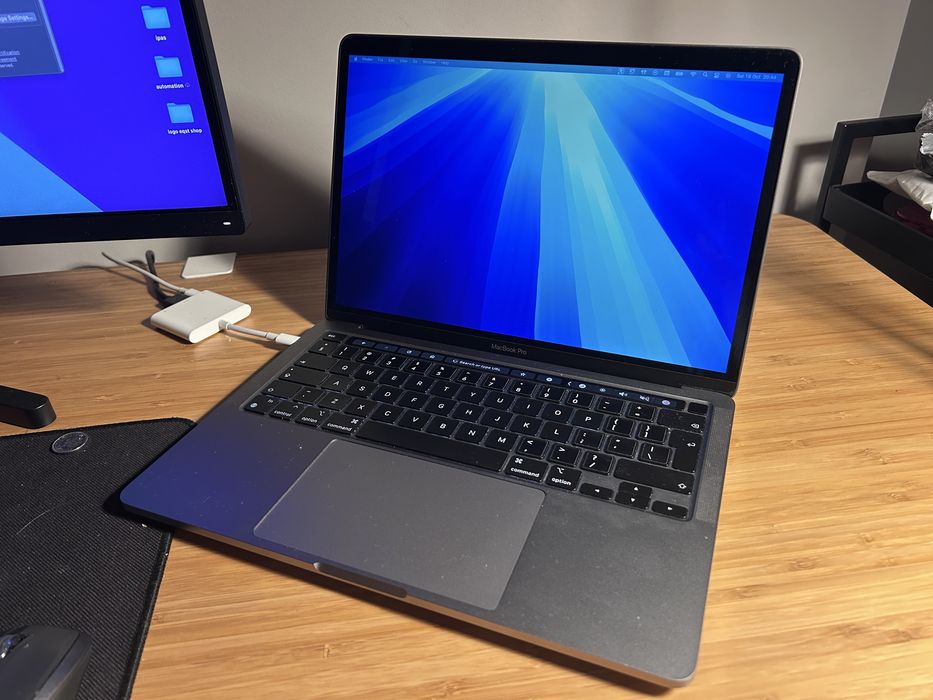 Macbook pro m1 512gb 16Gb ram 87% 171 cykli apple laptop 13 a2338