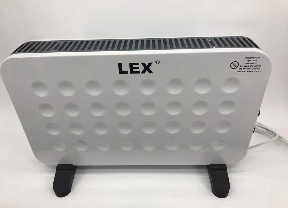 Електричний обігрівач LEX,2кВт, 3-х режимний