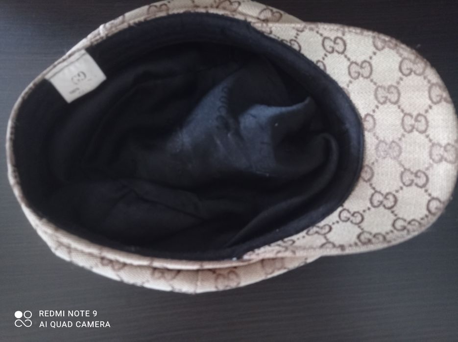 GUCCI kaszkiet czapka damska z daszkiem
