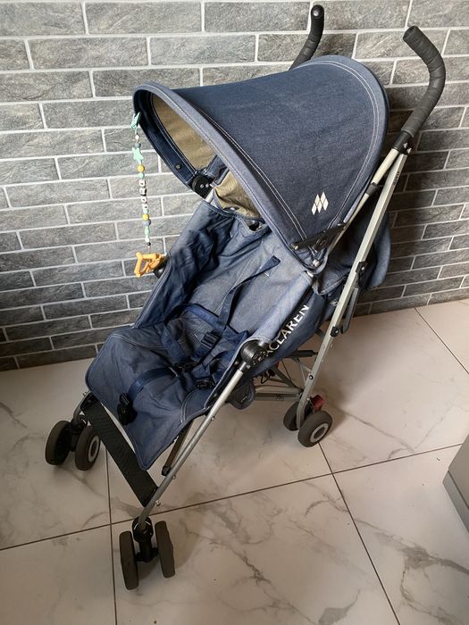 Maclaren Quest (Denim) — легка прогулянкова коляска, в хорошому стані