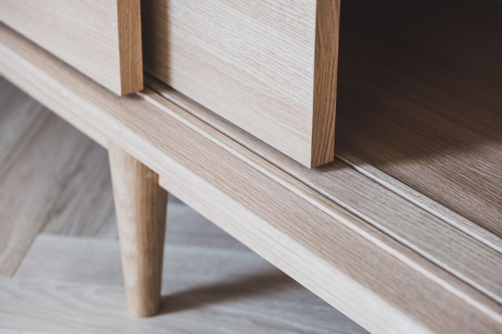 Sideboard Nåde dąb szafka rtv komoda skandynawska mid-century duńska