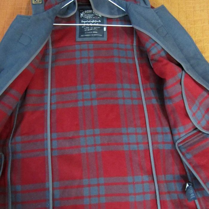Шерстяное пальто с капюшоном Tommy Hilfiger