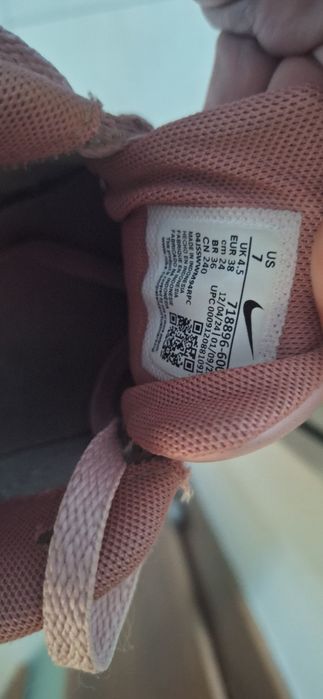 Adidasy nike Air max różowe dla dziewczynki roz 38