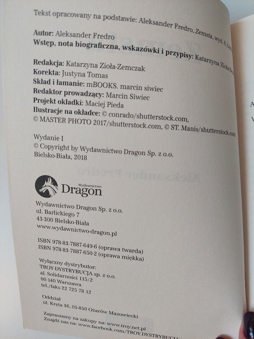 Zemsta Aleksander Fredro