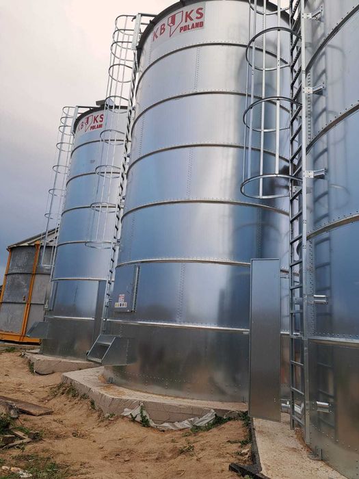 Silos ZBOŻOWY  płaskodenny 270T KBKS POLAND