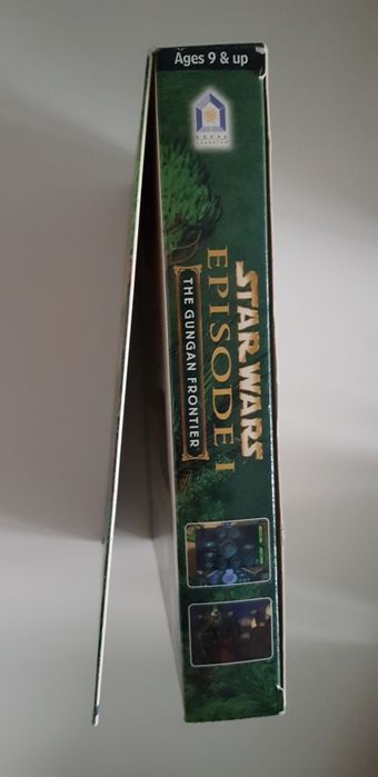 Star Wars Episode 1 The Gungan Frontier. Pudełko do gry na PC.