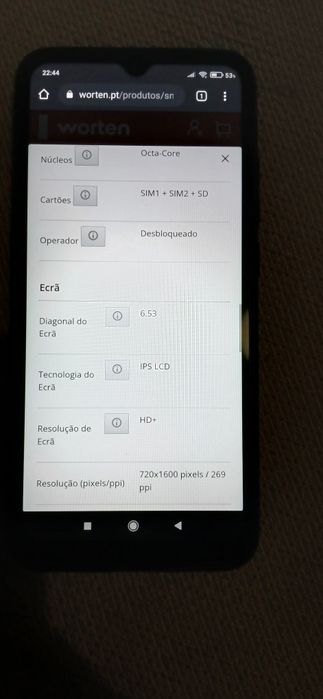 Vendo redmi xiaomi 9At