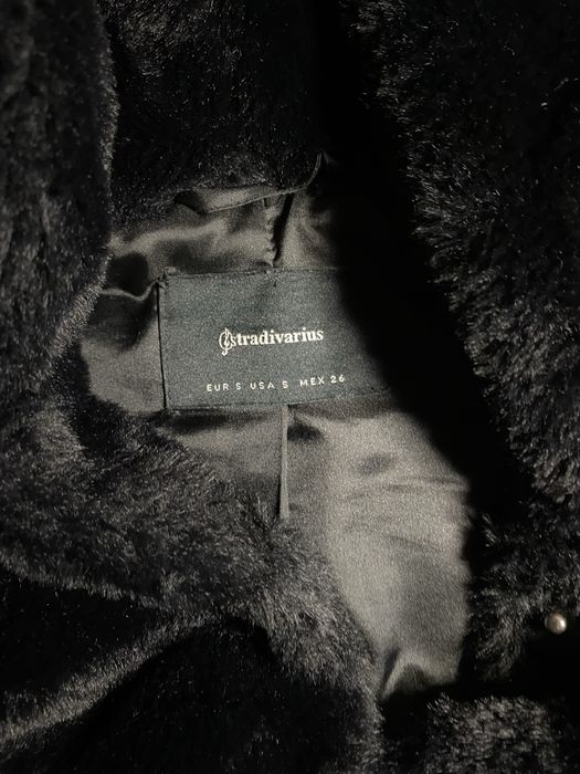 stradivarius Куртка зі штучним хутром