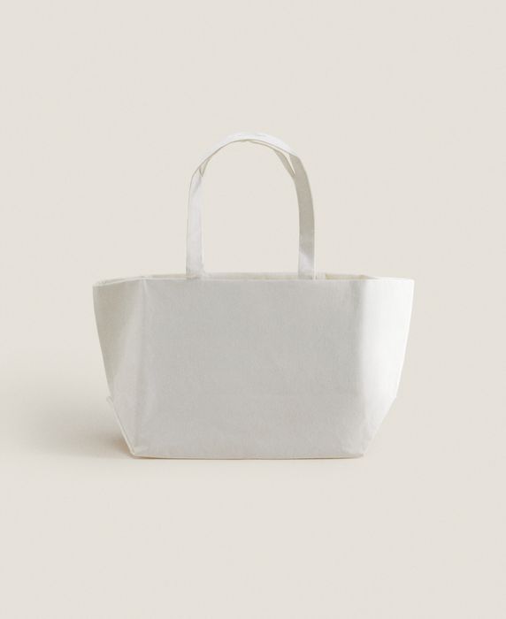 Shopper Papel WATER REPELLENT Zara Home NOVO