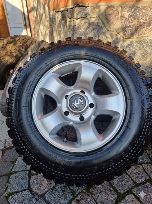 Колеса в зборі 225/75 R16 Cordiant Off-Road плюс диски