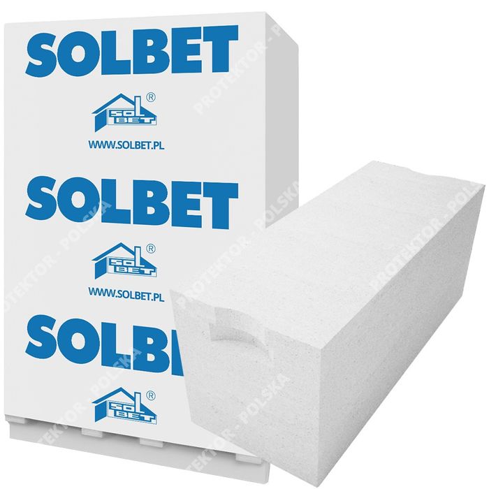 Pustaki SOLBET 24x24x59 beton komórkowy faktura paragon