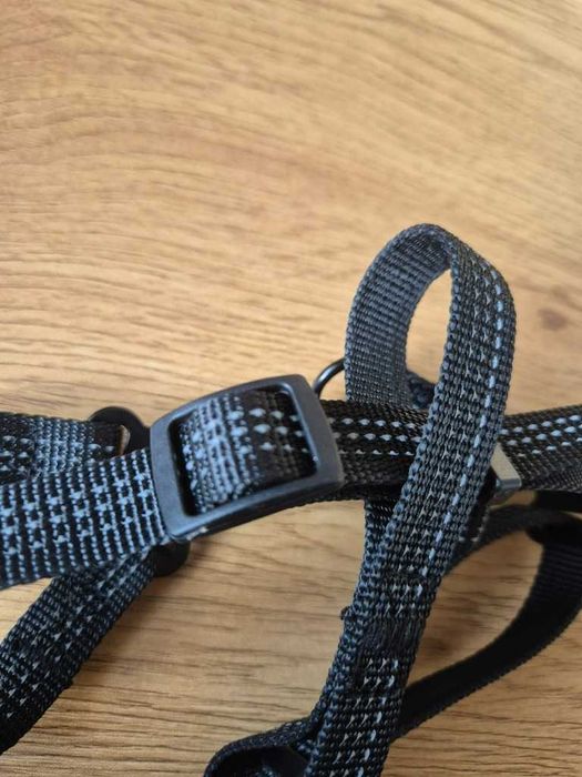 Regulowane Czarne Szelki dla Psa