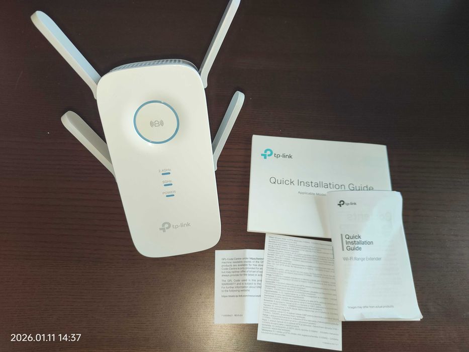 Vendo repartidor de sinal Tp Link RE 650 como novo