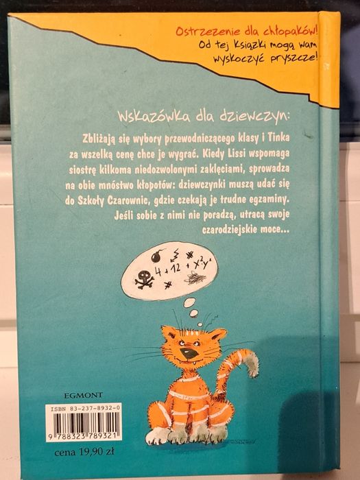 Książka dla młodzieży czarownice że szkolnej ławki 11