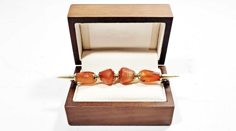 Złota Broszka  próby 585/14K 15.85g K&B Handel