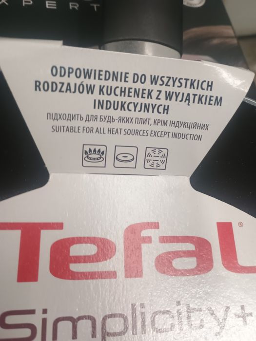 Patelnia Tefal simplicyty+ 24 cm nowa