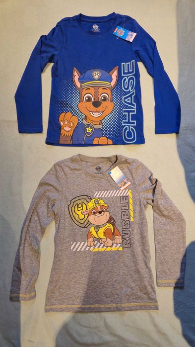 Bluzki Psi Patrol 122/128 nowe