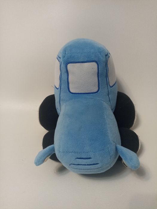 Мягкая игрушка синий трактор.