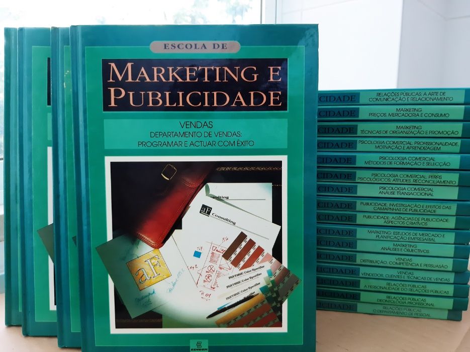 ESCOLA DE MARKETING E PUBLICIDADE - 20 Livros